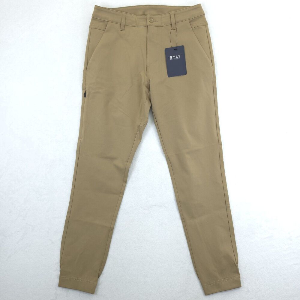 BYLT Everyday Jogger Pants Men's Size 31 Tan Khaki NWT